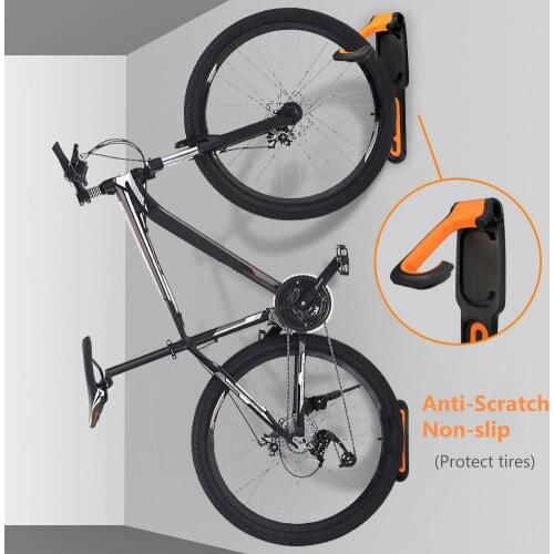 Adjustable Saving Space Bicycle Hanging Stand Bike Wall Storage Hanger Hook Rack Bicycle Cycling Equipment Accessories