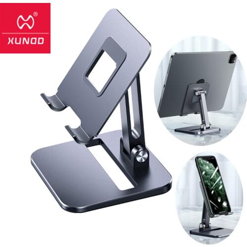 Xundd Tablet Stand Adjustable Foldable Metal Phone Mount Holder for iPad Stand 태블릿 거치대 Support tablette Desktop Base 10.9 11