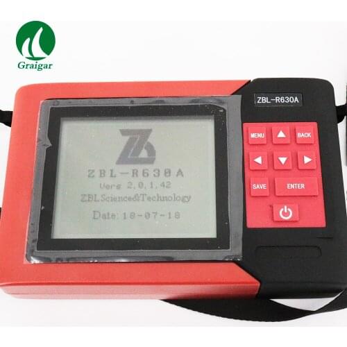 ZBL-R630A Rebar Scanner Tests Test Thickness of Concrete Cover Diameter Location Portable