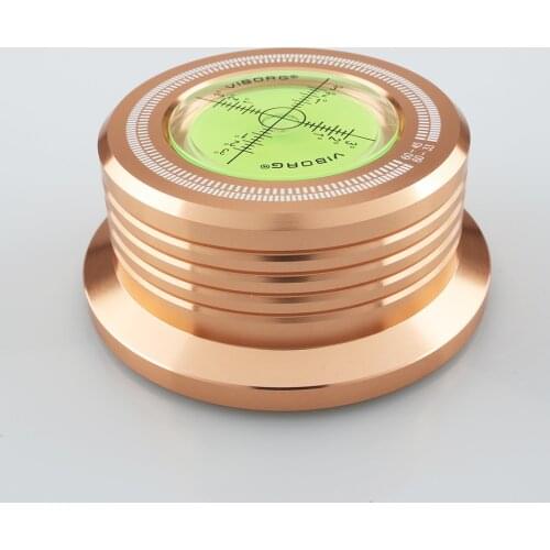 Viborg LP628G 60HZ silver 280g Record Weight LP Disc Stabilizer Turntable Vinyl Clamp HiFi