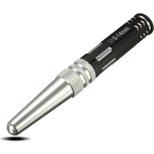 1pc Brand New Multi-level Reamer 4-12mm Titanium Steel Alloy Reaming Tool With Cap