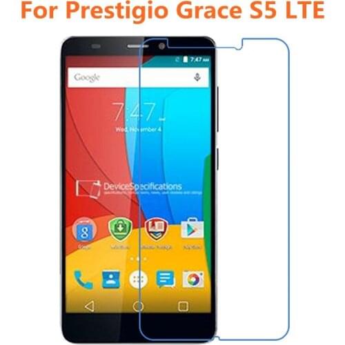 10pcs/lot Full Glue Tempered Glass 9H Protective Film Screen Protector for Prestigio Grace S5 LTE PSP5551Duo 5551 Duo