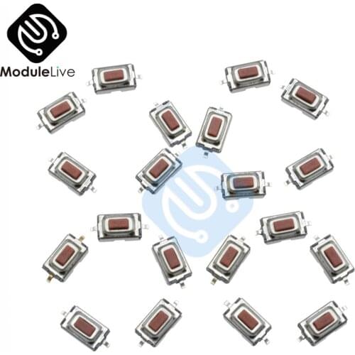 100PCS 3X6X2.5mm 3*6*2.5 MM Tactile Push Button Switch Tact Switch Micro Switch 2 Pin 2Pins SMD