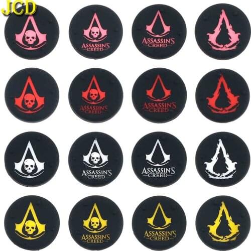 JCD 2PCS Thumb Stick Grips Cover For PS4 Pro Slim Silicone Analog Joystick Cap Cases For Xbox one 360 PS3 PS4 Accessories