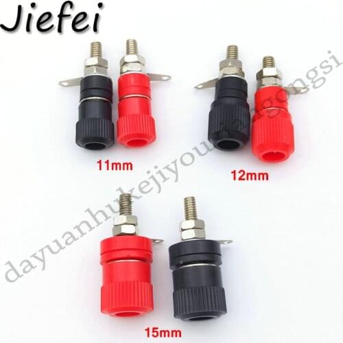 20-200Pcs 3 type Terminal Blocks 4mm Banana socket Amplifier Terminal Connector Binding Post Banana Plug Jack Mount