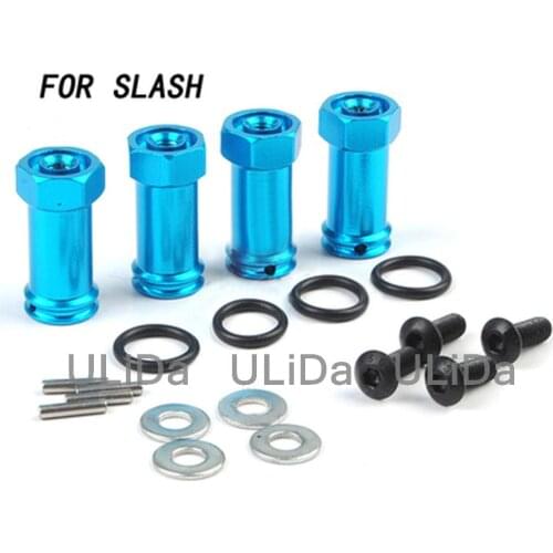 4pcs Alum SLA010 Extension 25mm Adapter Wheel Hex 12mm Fit RC Traxxas Slash