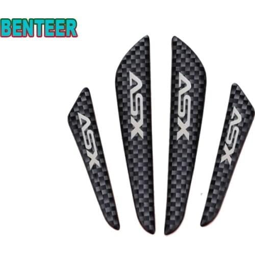 4pcs/lot Car Door Protector Stickers for MITSUBISHI ASX Car Accessories