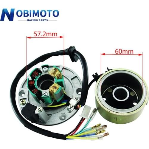 Off-Road Motorcycle Accessories High Speed Motor Kits Stator Rotor Magneto Coil For ZongShen 155CC Oil-cooled Engine CQ-101