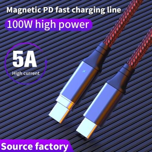 USB C to USB Type C Cable for iPhone 12Pro MAX Xiaom Quick Charge 3.0 PD Fast Charging For SAMSUNG MacBook Pro Charge Cable