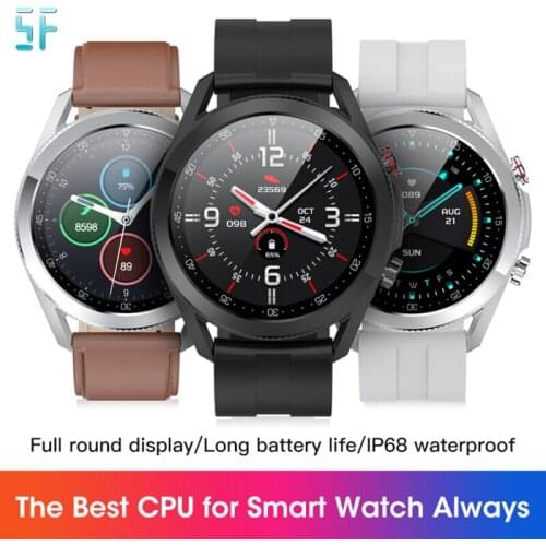 L19 Fashion Smart Watch Full Touch Fitness Tracker Sleep Monitor Women Men Alloy Case IP68 Waterproof Watch For IOS Android