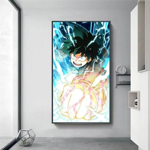 My Hero Academia Anime Poster Japanese Anime Wall Decoration Poster Art Prints 20 x 28 Inches,No Frame