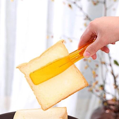 Kitchen Plastic Food Tongs Anti-Scald Nonslip Handle Small Serving Tongs Appetizer Tongs Food Clips Grilling Tongs BBQ Utensils