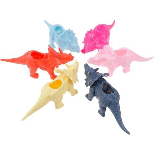 Plastic dinosaur animal flower pot Cactus succulent Plant Pot Flower bonsai Pot