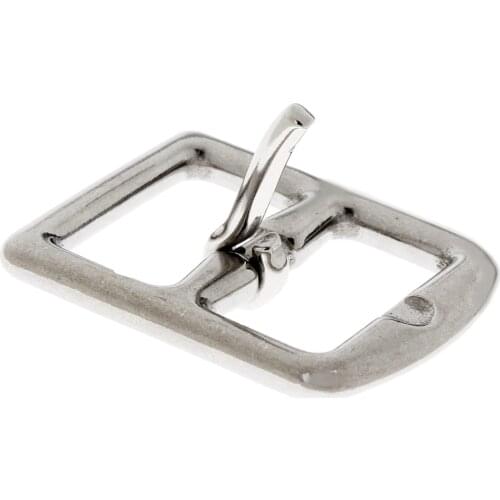1.77" x 1.38" Stainless Steel Buckle for Horse Riding Stirrup Belt