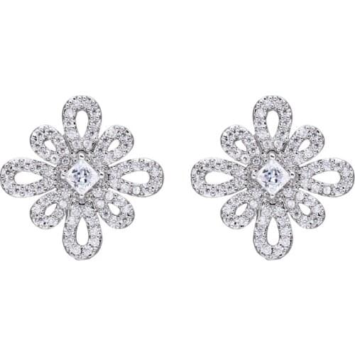 Bettyue New Arrival Distinctive Knot Shape WIth Cubic Zircon Stud Earring Women Banquet Decoration First Choice Fashion Trend