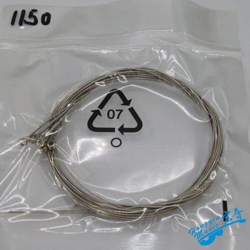 1 Set Electric Guitar Strings 1150/1046/0942 Nickel Plated Steel Core Coarse Strings Guitar Repair Material Accessories