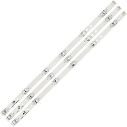 3pcs x TV LED Strips 6-lamps for LG 32"TV 32MB25VQ 6916l-1974A 1975A 1981A lv320DUE 32LF5800 32LB5610 innotek drt 3.0 32