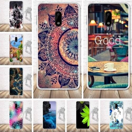 High Quality Case For Nokia 6 Soft TPU Silicone Slim Thin Protective Fashion Luxury Back Case Cover For Nokia6 Cover Phone Shell