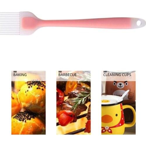 1PCS Oil Brush Silicone Heatproof Baking Brush Basting Brush Pastry Brush Basting Pastry Brush Baking Bakeware Bread Brushes