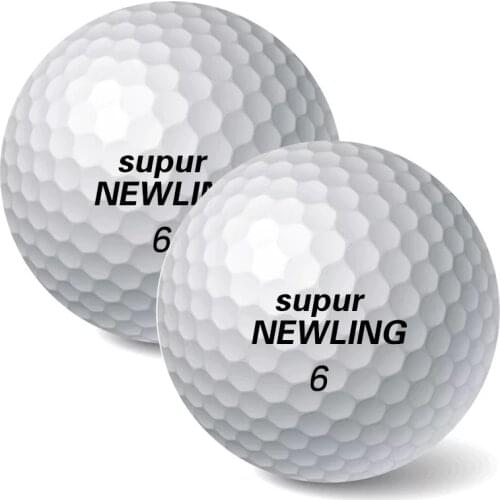 10pcs/lot Golf Game Balls Three layers Golf Ball Golf Game Ball Super Long Distance Golf Ball