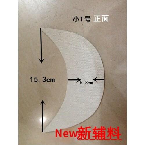 20 Pieces DIY Hat Brim Material Woolen Hat Brim Material 5.3x15.3cm