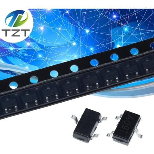 50PCS AO3400 SOT23 AO3400A SOT-23 A09T SOT new MOS FET transistor
