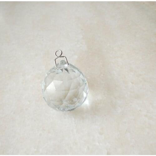 8pieces/lot 30mm crystal faceted ball with hanging hooks Chandelier Crystal Ball Lighting Pendant Crystal Chandelier Parts