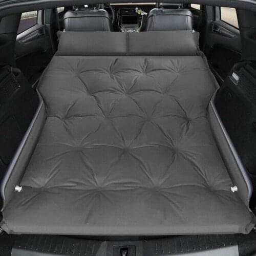 Car Bed Self-inflating Mattress Travel Sleeping Bed Self-Driving Camping Equipment Picnic Pad SUV Car Inflatable Suede Bed