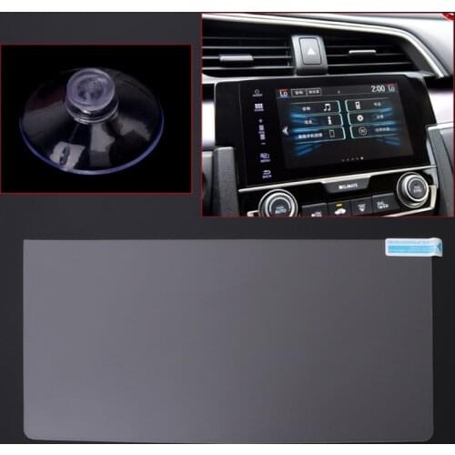 Car GPS Navigation Display Screen Protector Film for honda Civic 10th 2016 2017 1XCF