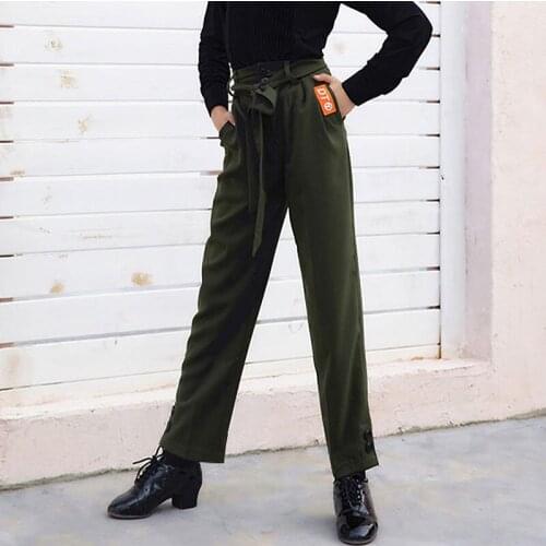 Latin Dance Pants For Boys Green Samba Costume Tap Dance Wears Dance Outfit Ballroom Practice Wear Tango Dance Clothes JL2189