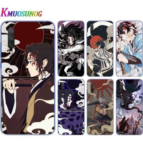 Demon Slayer Animation For Xiaomi Mi 11i 11 10i 10T 10 9T 9SE 9 8 A3 CC9 CC9E Note 10 Lite Pro Ultra Soft Phone Case