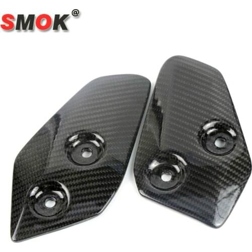 Cover For Yamaha MT-07 MT07 FZ07 MT 07 2013-2017 Motorcycle Accessories Carbon Fiber Foot Rests Protection Guard Cover Protector