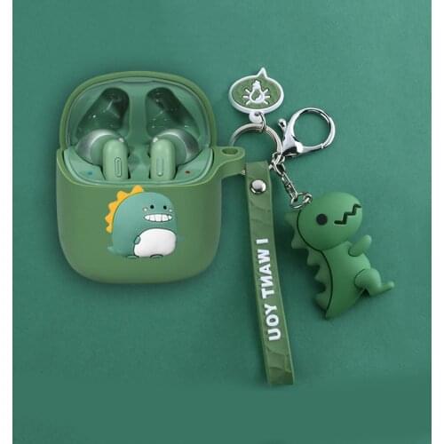 Cartoon Dinosaur Cases For JBL CLUB PRO+ Wireless Bluetooth Earphones Silicone Protective Cover for jblpro plus case cute cover