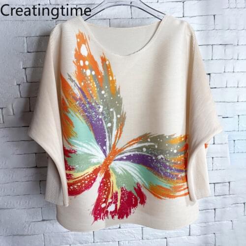 Женские футболки с принтом CREATINGTIME China At AliExpress