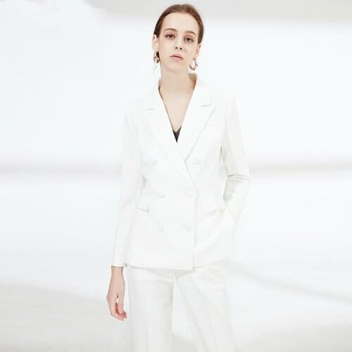 Double Breasted Women PantSuits Women Suits Plus Size Custom Made Ladies Pantsuit Blazer+Pants for Work Pantsuit Wedding Party