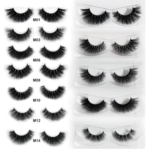 Natural Long Mink Lashes Set 18-20mm 3D Mink Eyelashes Wholesale Cotton Band Full Strip False Lashes Vendors Fake Lashes Vendor