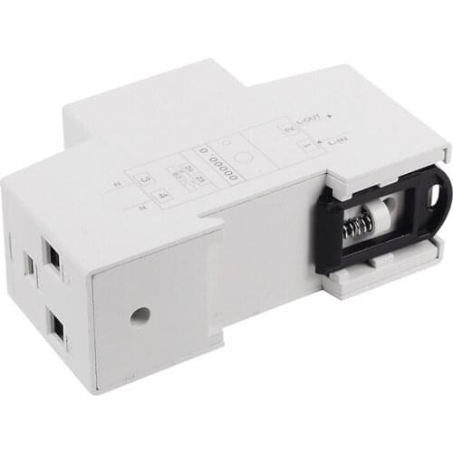 DDS015M 230V Power Watt Meter w Reset Voltage Ampere Electric Consumption 5(80A) E5BE