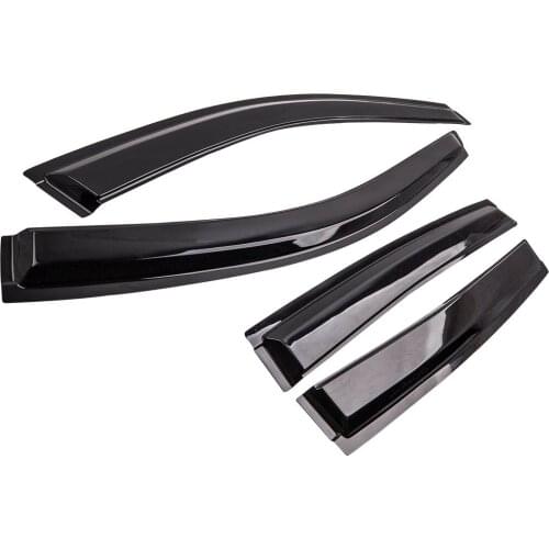 Smoke Window Visor Sun Rain Guard Vent Shade For Honda CRV CR-V 4 Door 2007-2011