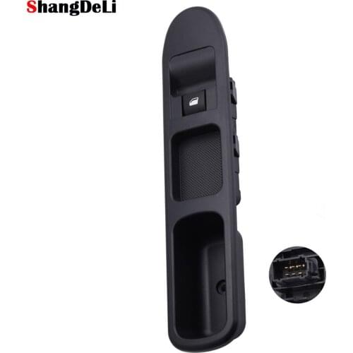 Front Right Side Car Window Switch Electric Window Regulator Switch Button for Peugeot 207 2007 2008 2009 2010 2011 2012