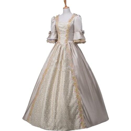 Renaissance dress Georgian Period Masquerade Princess Costumes Masquerade rococo victorian Ball Gown Reenactment Clothing