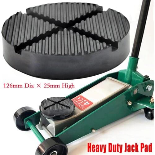 Car Lift Jack Stand Pads Black Rubber Slotted Floor Pad Frame Rail Adapter For Hyundai Mazda Volvo Renault Vauxhall Mitsubishi