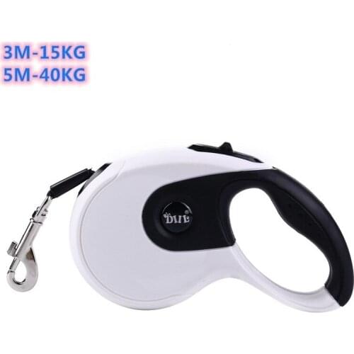 Durable Reflective Pet Dog Leashes For Large Dogs Automatic Extending Traction Rope Strong Retractable Big Dog Pet Walking Leads