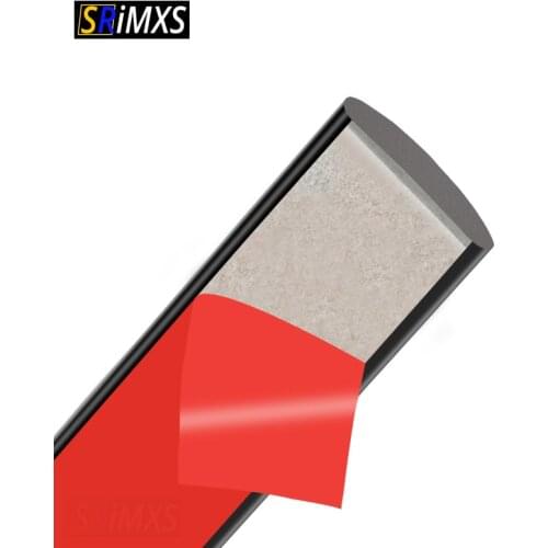 Rubber Car Door Seal 2-8 Meter WeatheStrips Anti-UV Triangular Window Car Roof Rubber Strip Sealed Trim Auto Rubber Seal For Car