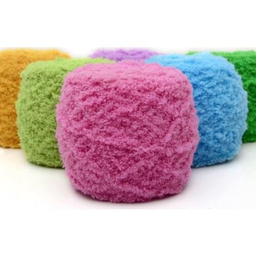 2pcs 100g/ball 5 Coral Wool Handmade Diy Crochet Scarf Hat Vest Blanket Baby Line Material Package Coarse Wool Ball