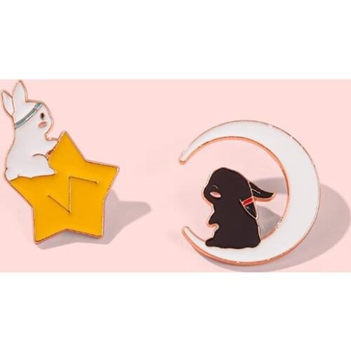 YIMUBA White Brooches For Clothes