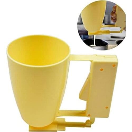 1PC Handheld Batter Dispenser Cake Muffin Making Assistant Cup Pastry Meatball Mold Measuring Cup Kitchen Baking Accessories