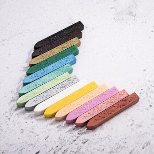 100pcs/lot Retro Wax Seal Lacquer Sealing Lacquer with Core Scrapbooking Stamps Craft Supplies