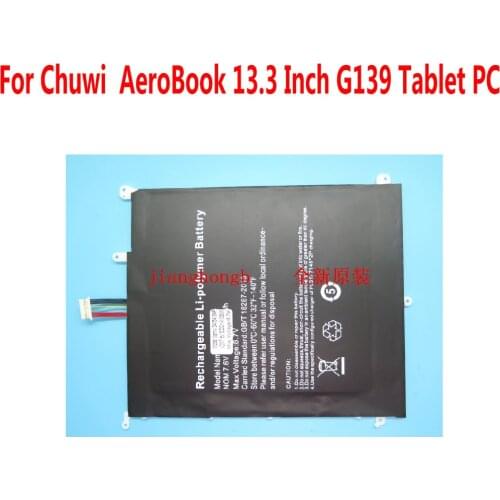 5 Lines 7.6V 5000mAh Battery For Chuwi AeroBook 13.3" G139 HW-34154184 Li-Polymer Rechargeable Accumulator Pack Replacement