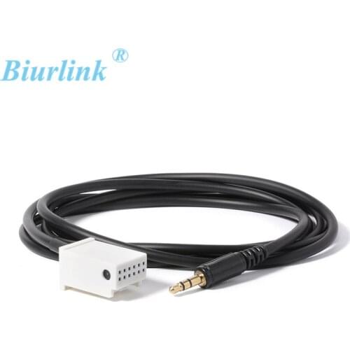 Biurlink Aux cable Audio cable for Volkswagen Golf MK6 Magotan Sagitar for Skoda Octavia RCD510 310