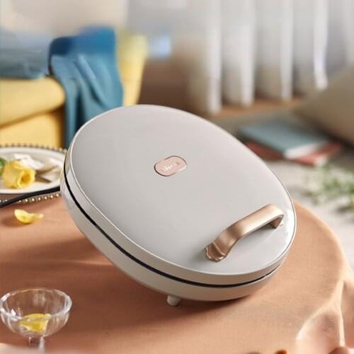 Household Electric Baking Pan Egg Roll Machine Multifunction Pancake Pizza Crepe Maker Omelette Frying Skillets Bear/DBC-P17F2